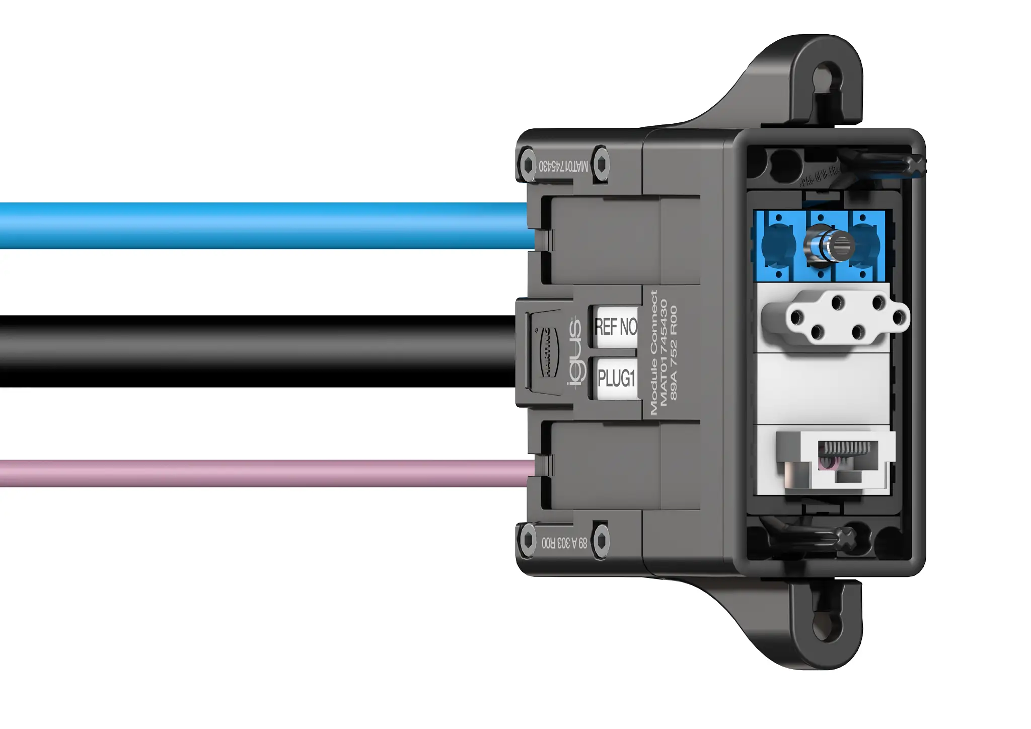 Module Connect 3 cable entries
