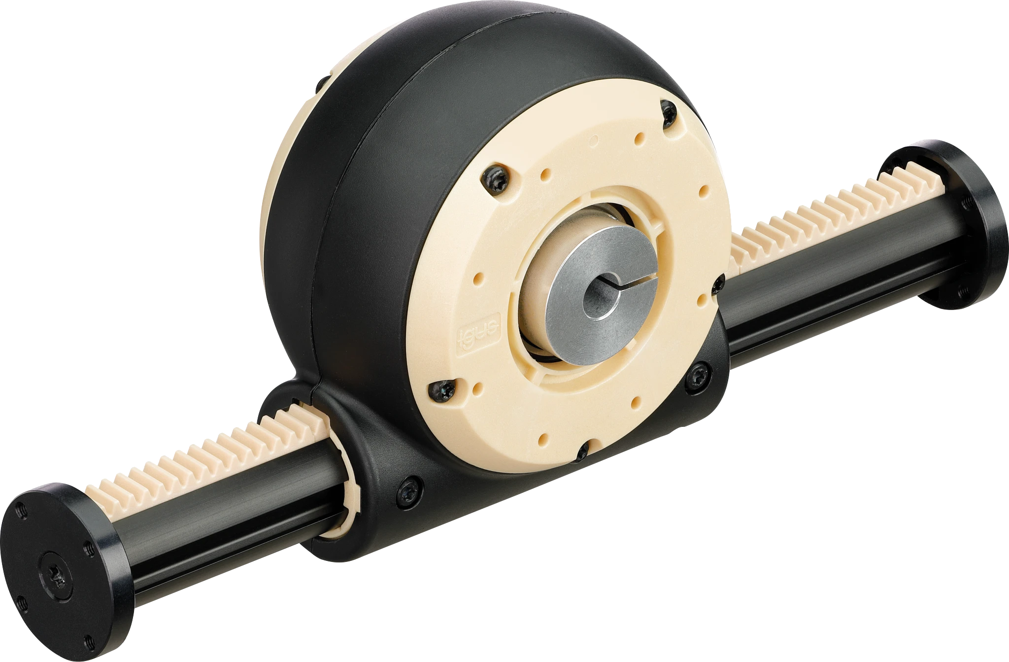 Engrenagens de cremalheira sincronizadas