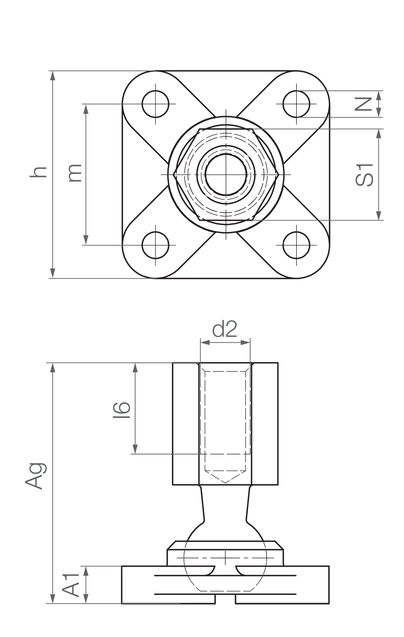 GFSM-06-IG technical drawing