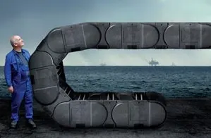 giant plastic cable carrier 