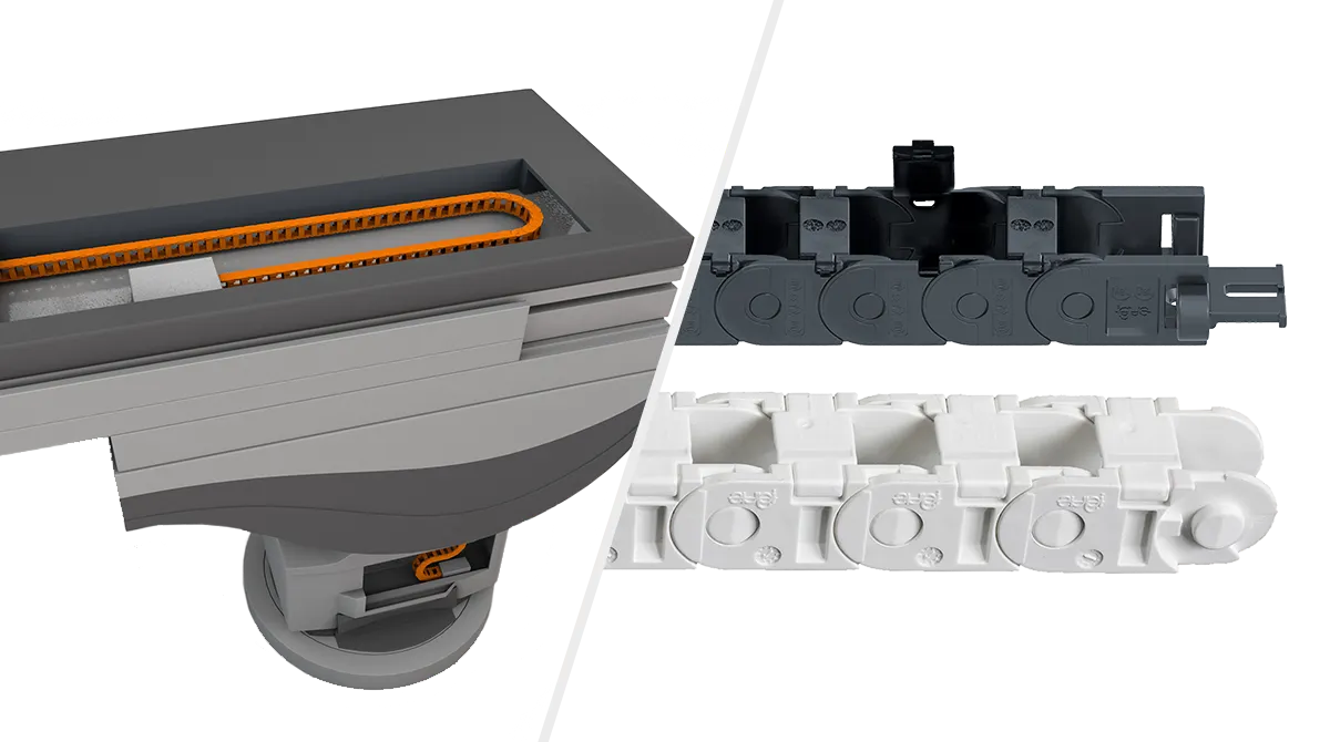 X-ray couch and E2 micro black and white