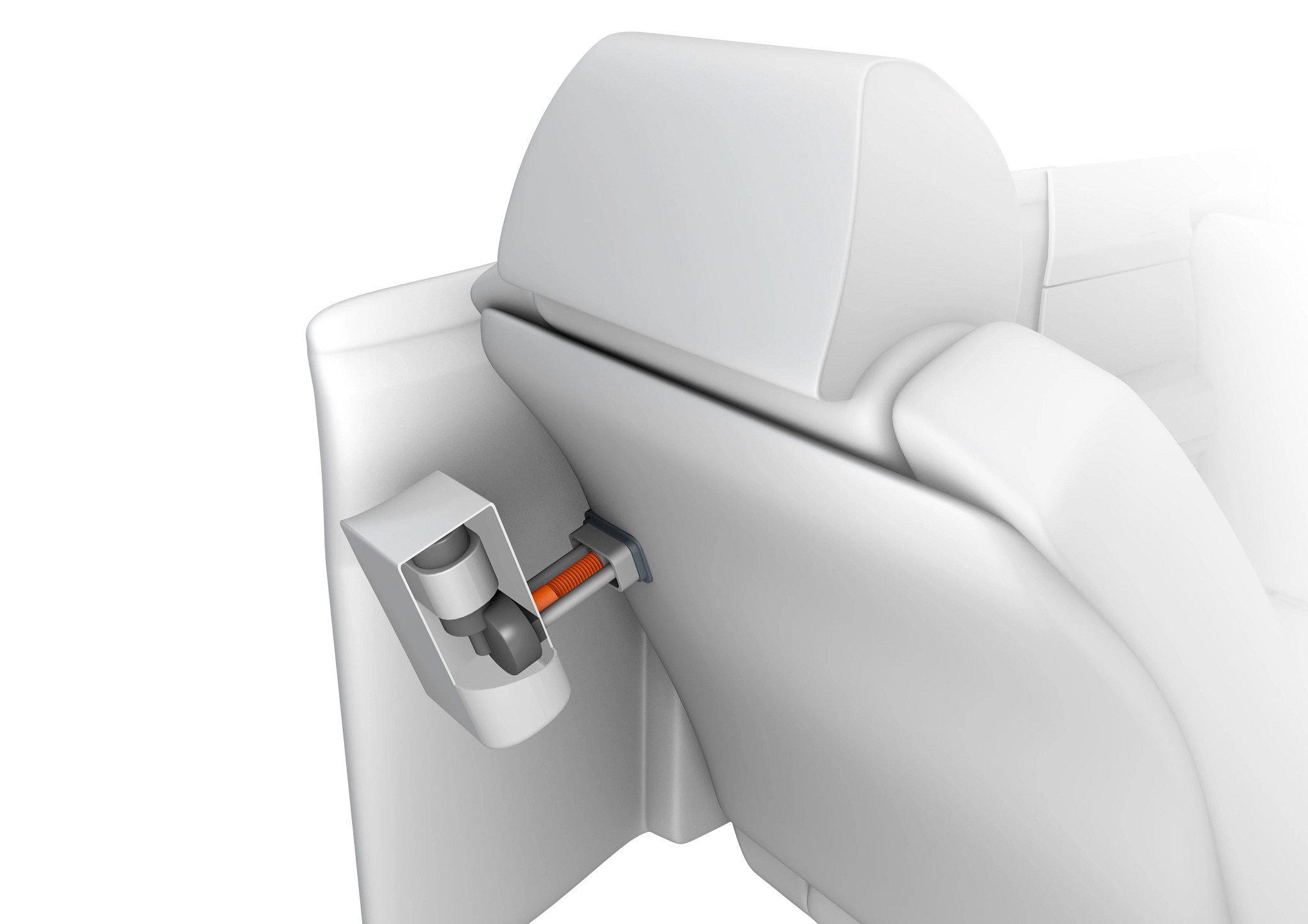 Rear bench seat adjustment