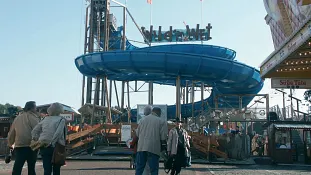 Achterbahn Six Flags Anwendung