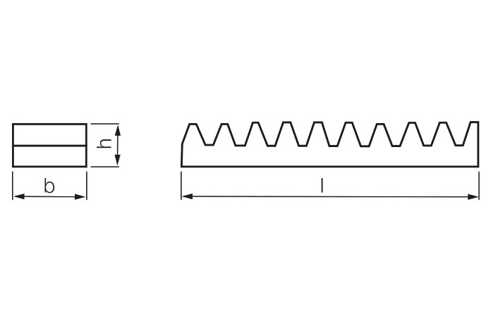 Gear Rack Specifications Plastic gear racks
