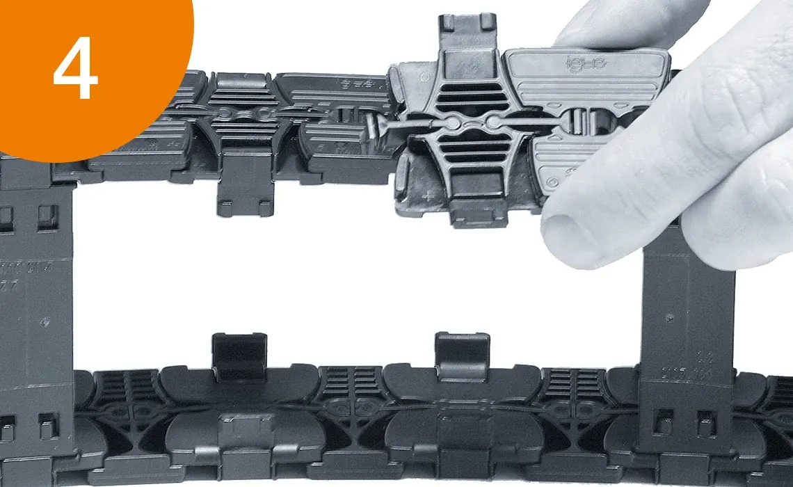 Montage E6.1-systeem