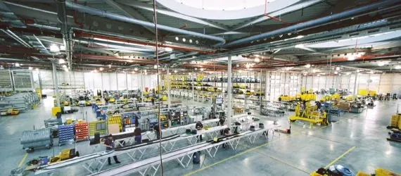 Tour of the igus factory in Cologne