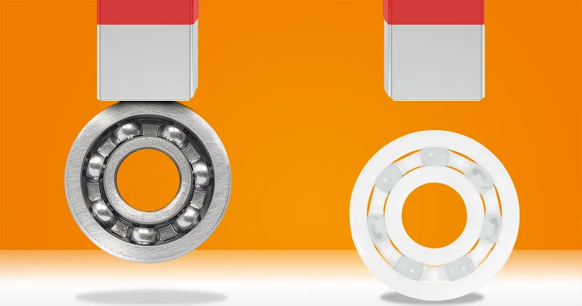 Niet-magnetische kogellagers