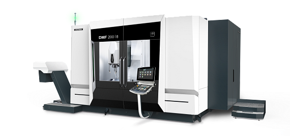 E4Q in the DMF 200|8 five-axis milling machine from DMG MORI