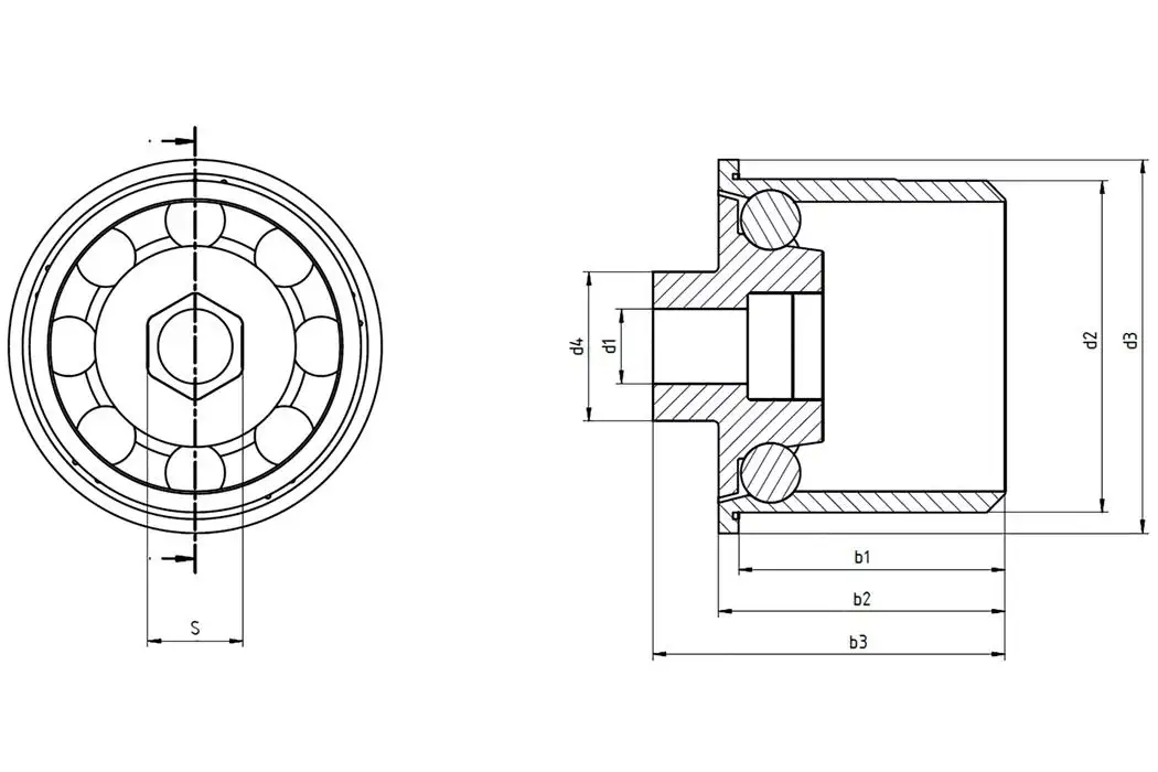 BB-6204ECM8-B180-10-ES technical drawing