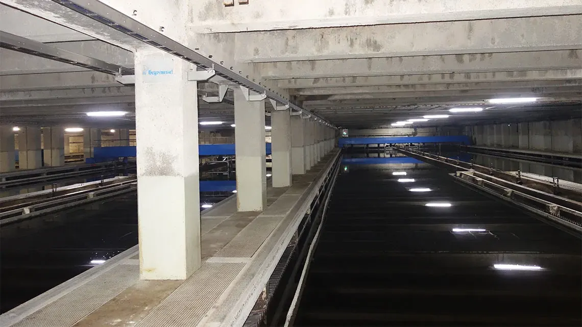 Sewage treatment plant