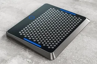 Carregador Matrix com rodas dentadas impressas em 3D feitas de material iglidur