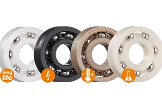 Bahan ball bearing dari igus