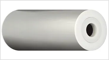 Aluminium xiros® guide roller for contact with food