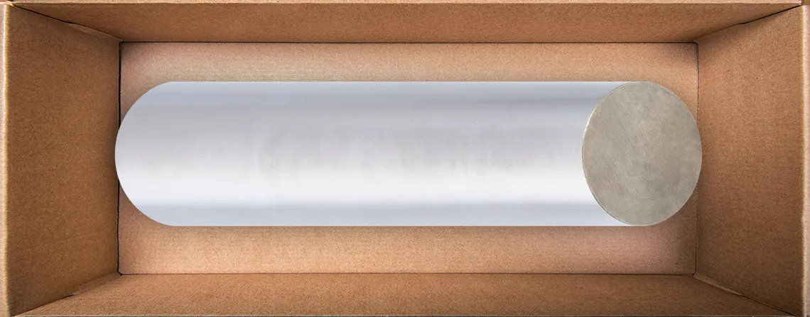 metallic shaft shipped to igus