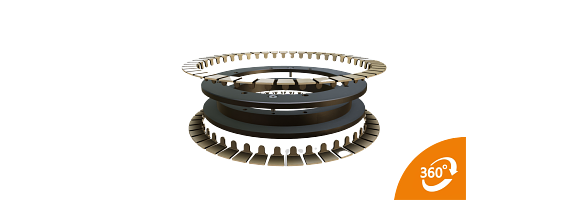 slewing ring bearing 3D models