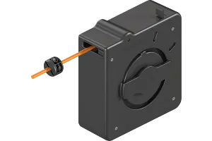 e-spool flex 2.0 cu arc și pârghie cu clichet