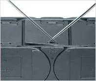 E4/100 cable carrier tube disassembly