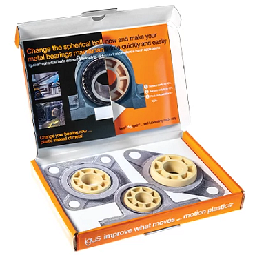 igubal JEM insert bearings sample box