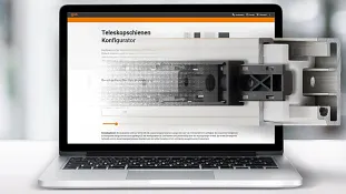 Teleskopschienen Konfigurator