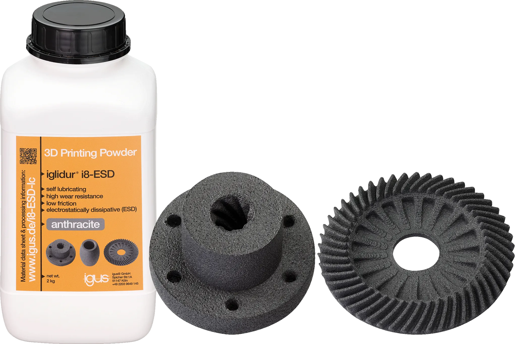 ESD-materiaal voor low cost lasersinterprinters