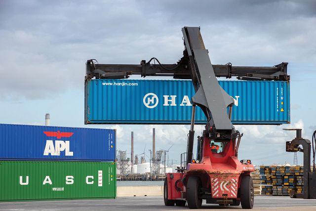 Intermodal Container Telehandler Products for industrial vehicles in container handling