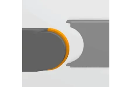 conception de la languette et de la rainure