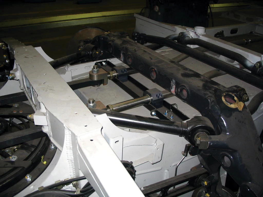 Steering system from Göppel Bus