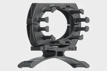 Mounting bracket and strain relief