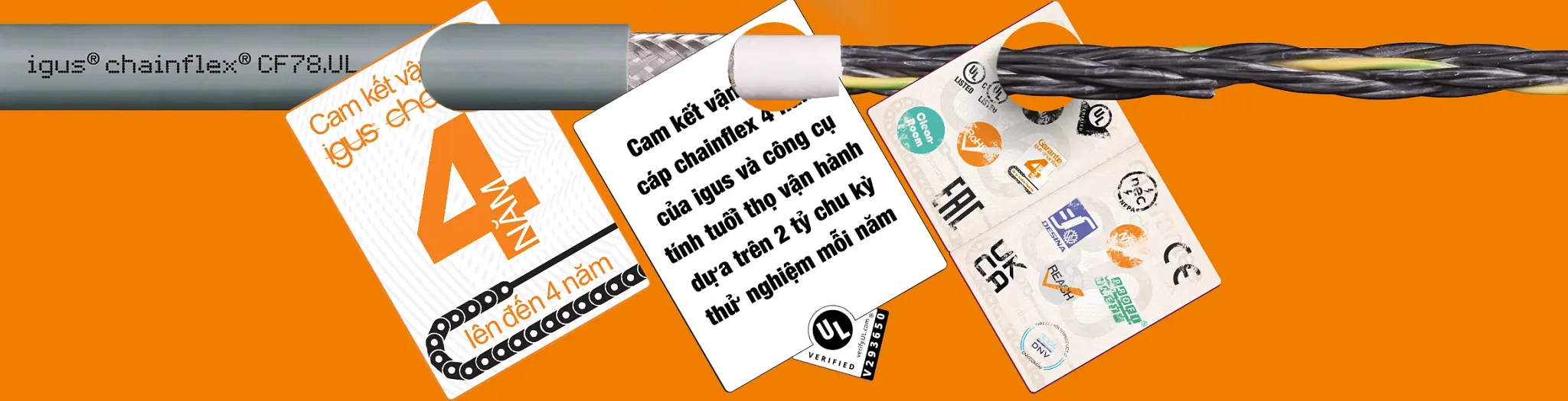 Cam kết vận hành chainflex