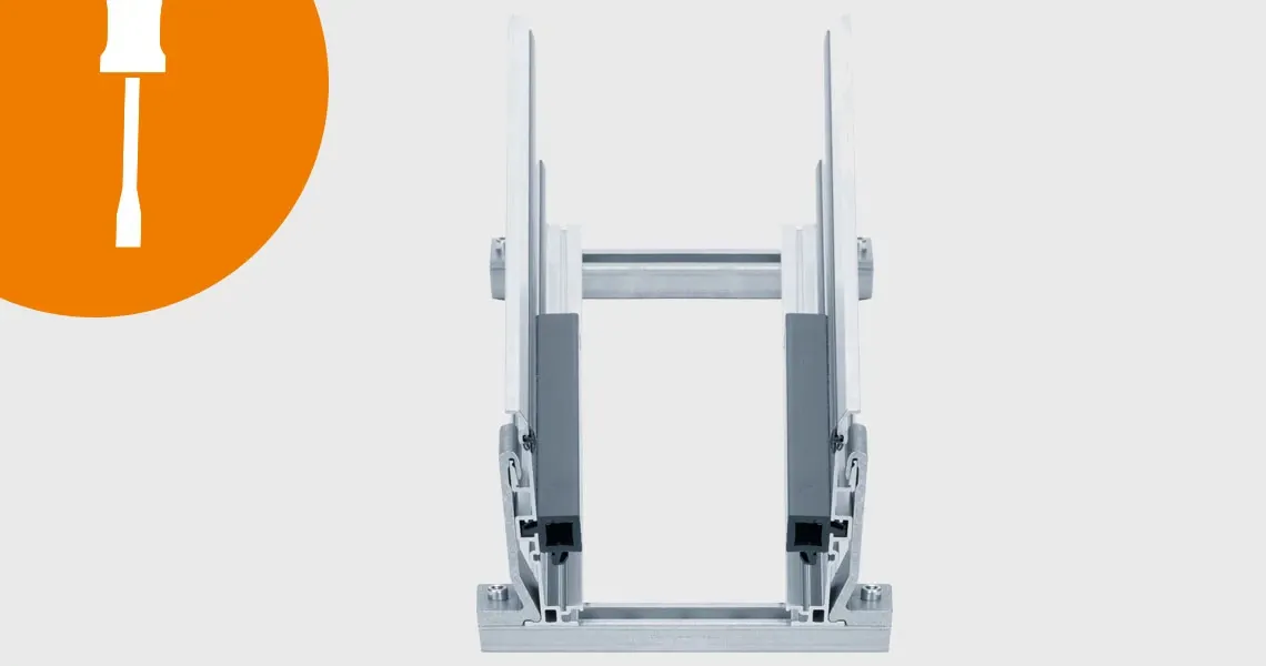 Consignes de montage goulotte de guidage en aluminium