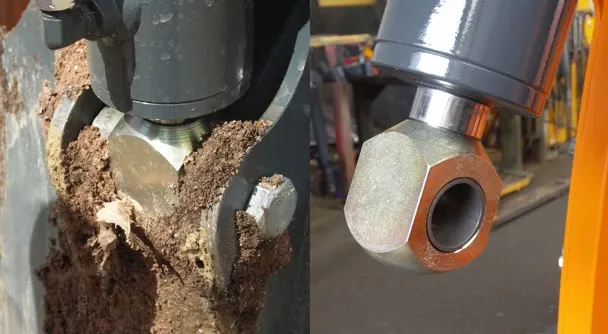 L'humidité et la terre n'ont aucune influence sur le fonctionnement des différents éléments de la machine.