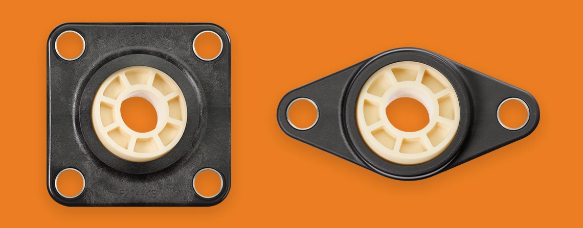 JEM-SP two and four bolt flange