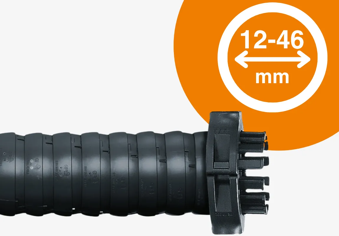 Catene portacavi per robot