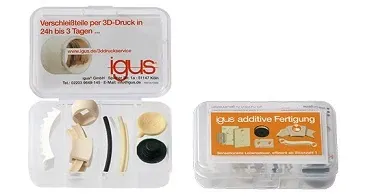 Zestaw próbek druku 3D