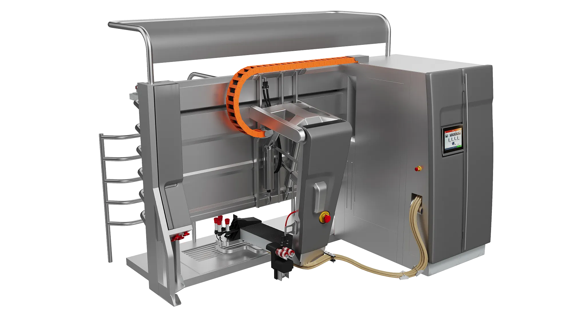 聯合收割機中的 iglidur 平面軸承