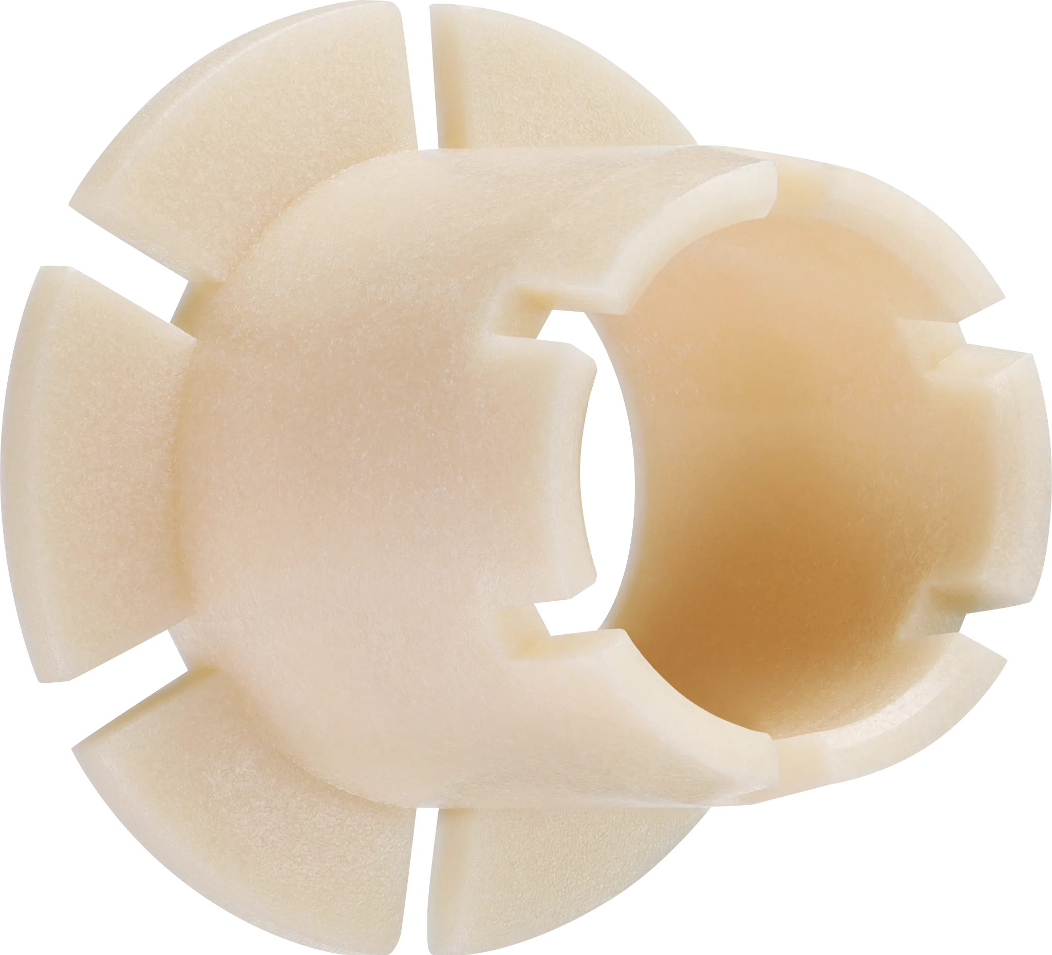 Bạc lót mặt bích có tải trọng đặt trước, không có khe hở