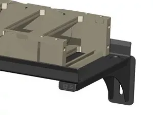 portacables con bandeja