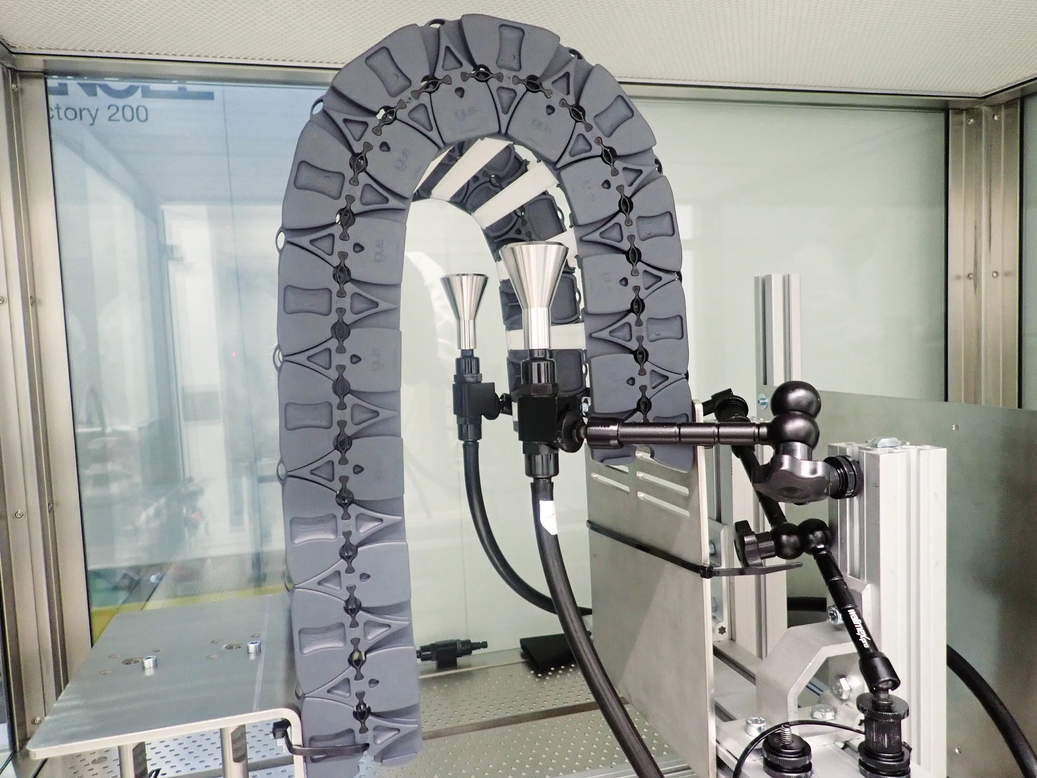 Cleanroom test laboratory