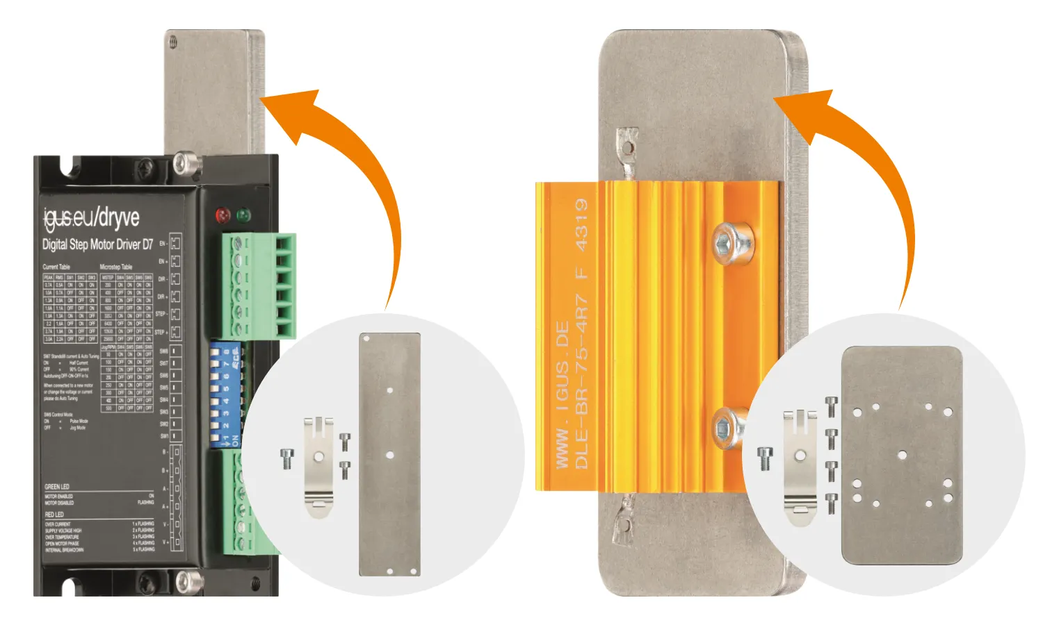 drylin® E supports