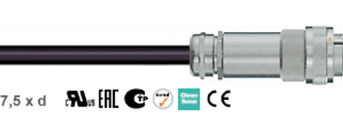 chainflex® assembled drive cables according to Fanuc standard