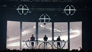 Gyroscope light installation by Kellook