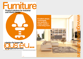 Brochure for furniture construction