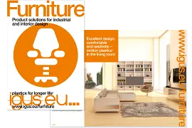 Brochure cho ngành sản xuất đồ nội thất và thiết kế công nghiệp