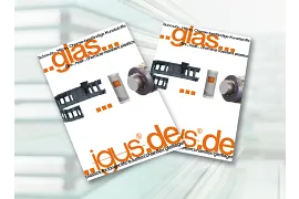 Brochure for the glass industry