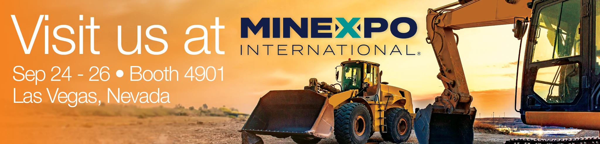 Visit us at MINExpo