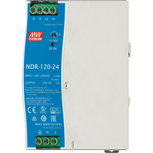 drylin® E geschakelde voeding 120W/24V/5.0A drylin® E geschakelde voeding 120W/24V/5.0A