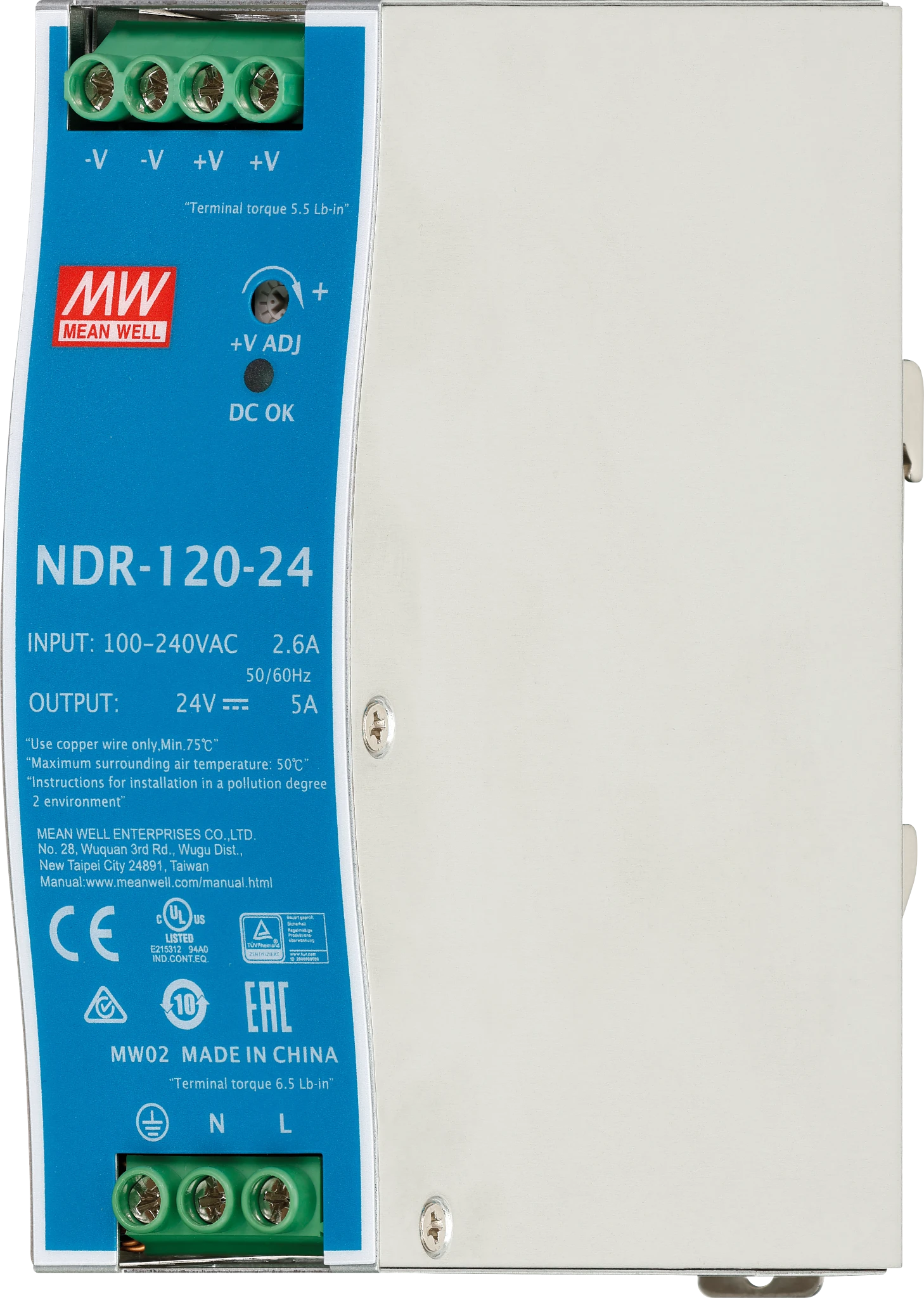 Jmenovitý výkon: 120 W