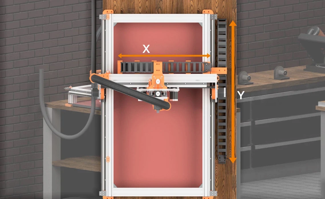 DIY CNC-Fräse mit Achsen
