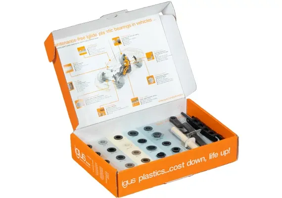 iglide automotive sample box