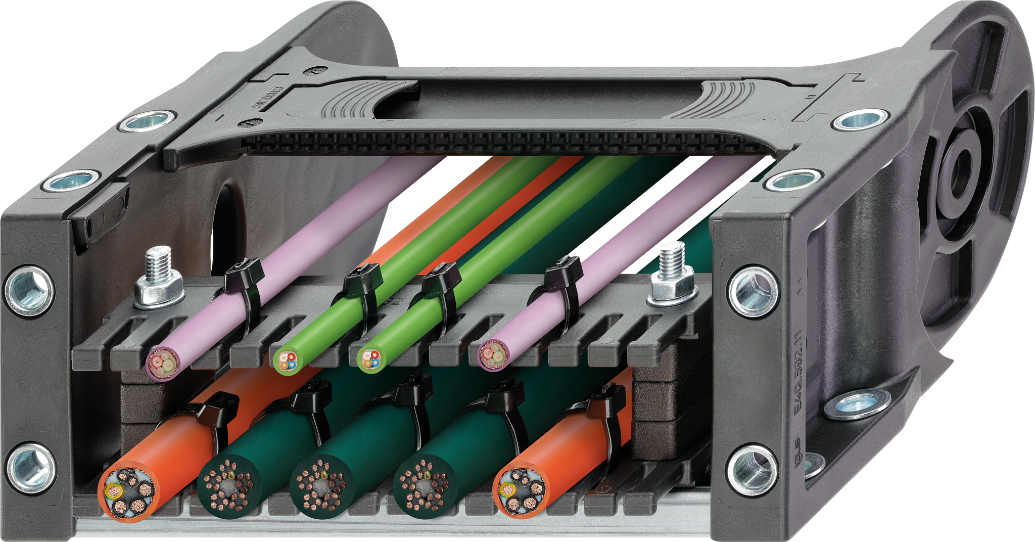 Multi-tiewrap plate 3XXX.ZB.M